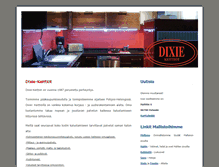 Tablet Screenshot of dixie-keittiot.fi